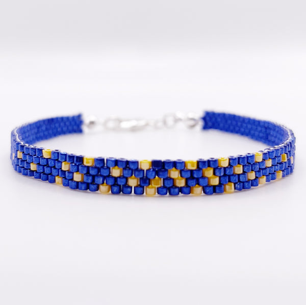 Cranford Colors Shimmering Thin Beaded Bracelet